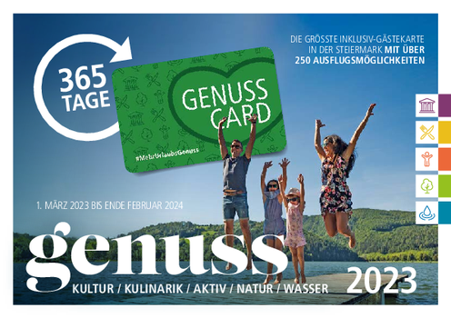 GenussCard Broschüre 