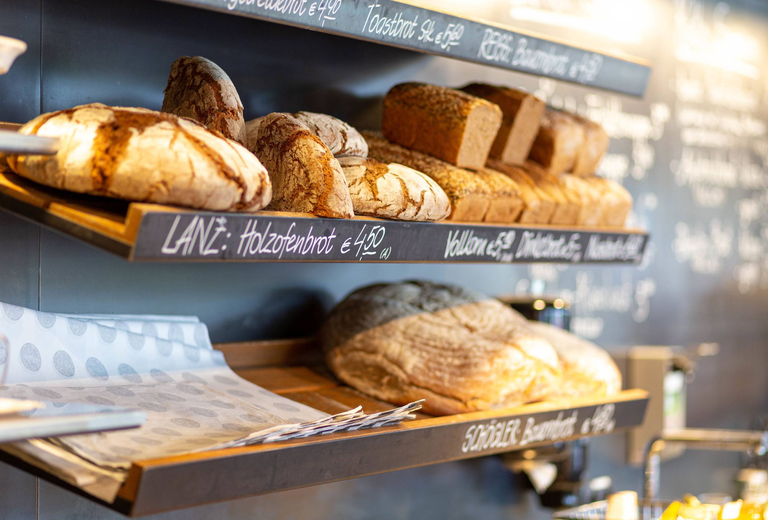 Frisches Brot in der Allerleierei in Laßnitzhöhe