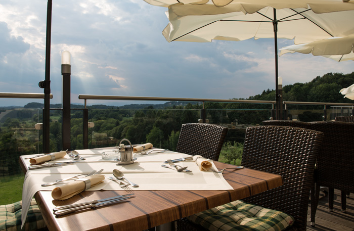 Terrasse im 4* Hotel Liebmann in Laßnitzhöhe